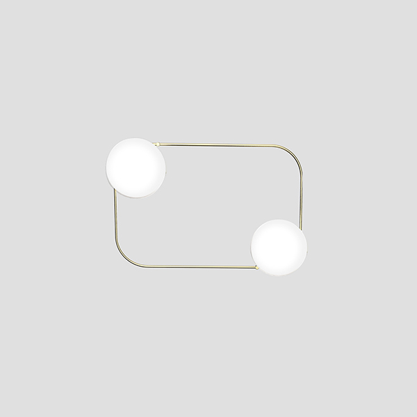 Tier 2P Wall Lamp