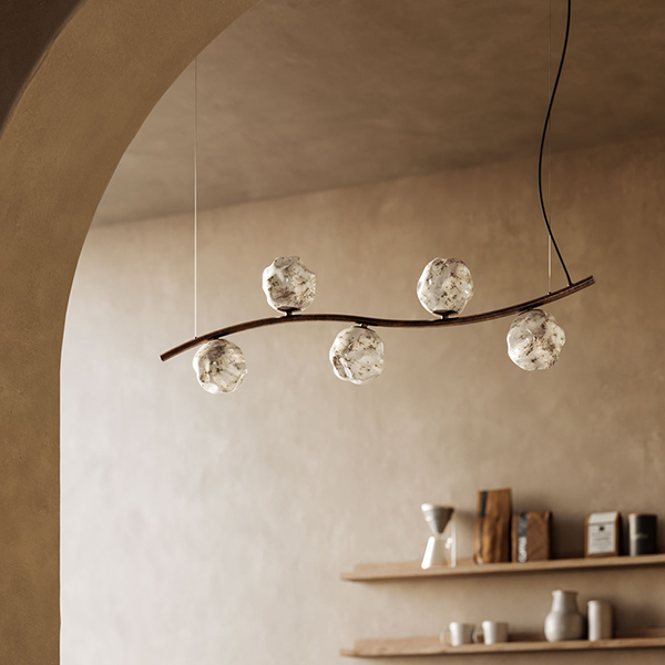 Stone 5 Suspension Lamp-1098mm