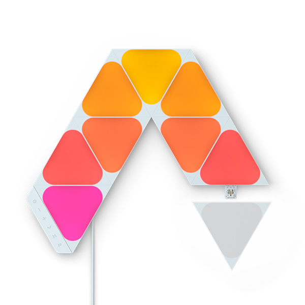Nanoleaf Shapes Mini Triangles Starter Kit 9 Touch Enabled