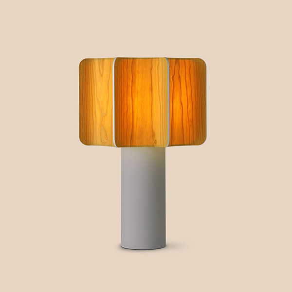 Kactos Table Lamp With Matte White Base