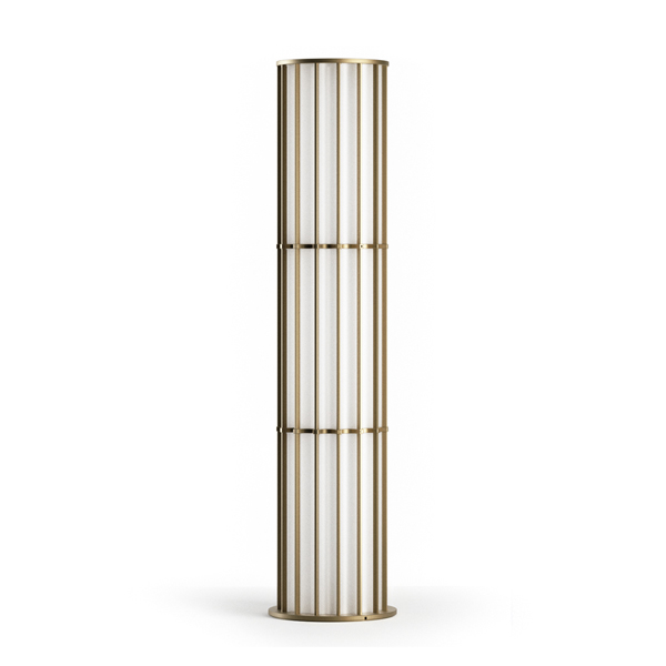 Roma Outdoor Floor Lamp With Metal Base