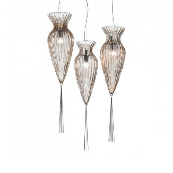 Goccia 7049/3 Suspension Lamp