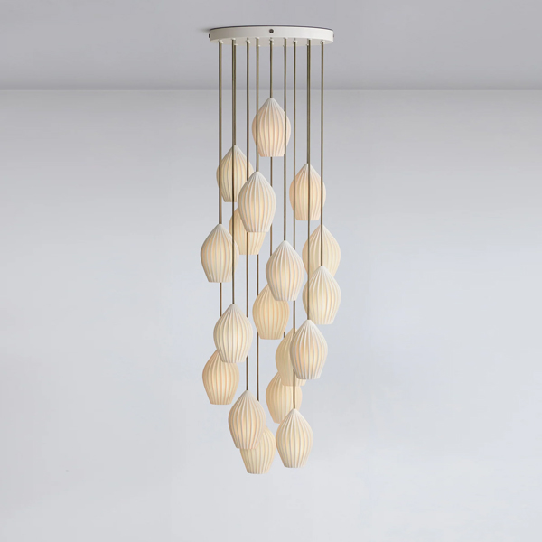 Fin Grouping Of 18 Pendant