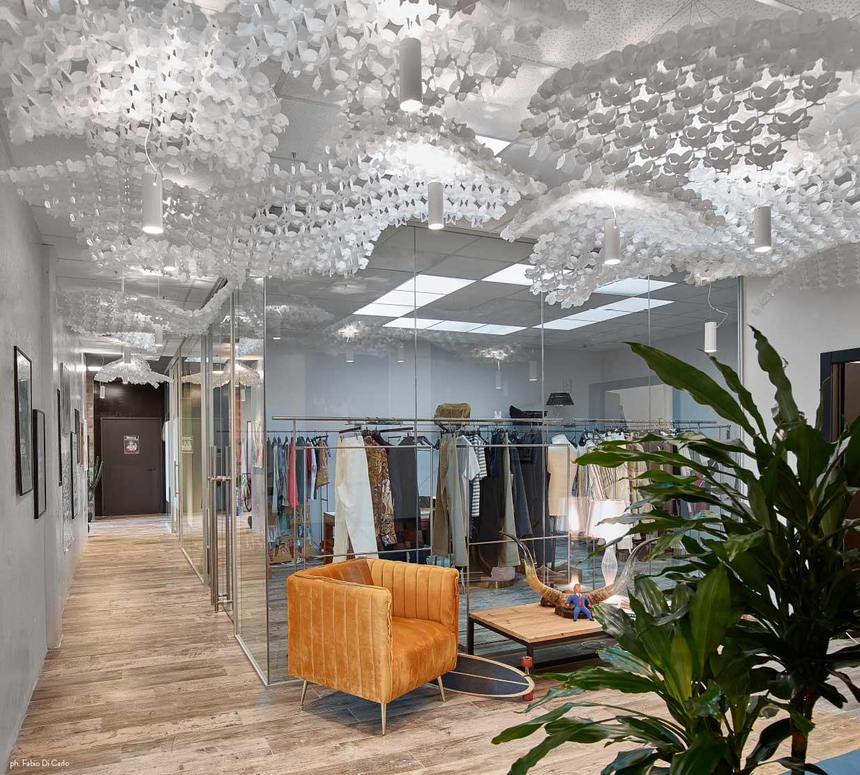 SLAMP ILLUMINATES MARIANO DI VAIO’S NEW OFFICES