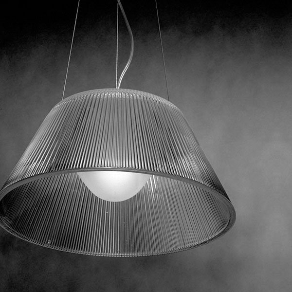 Glass Moon S2 Suspension (LED, by Flos