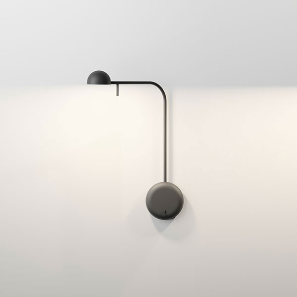 Black Pin 1680 Wall Lamp (LED, Non-Dimmable) by Vibia - lightandyou.com