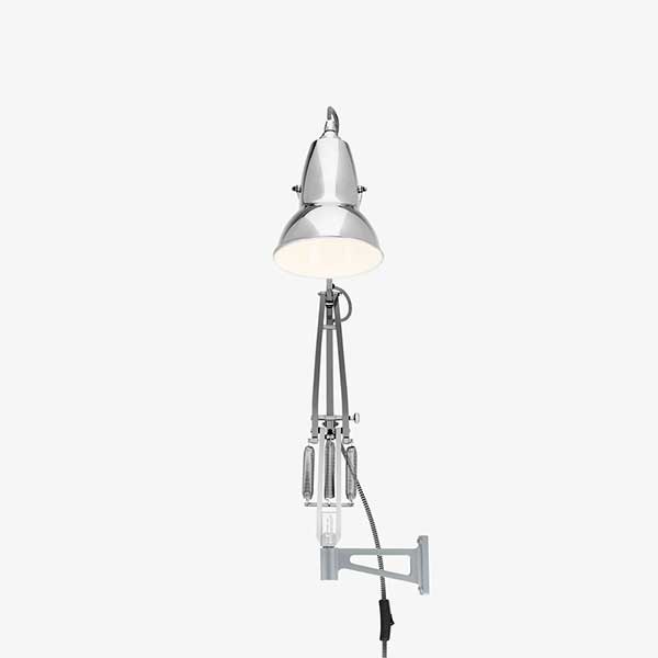 Bright Chrome Original 1227 Wall Mounted Lamp (LED, Non-Dimmable) by  Anglepoise