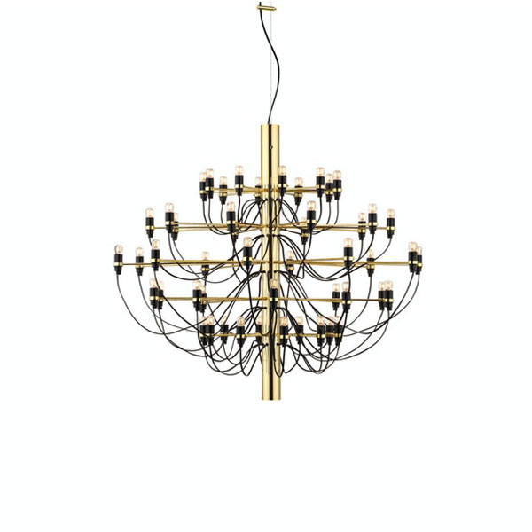 Brass 2097/50 Suspension Lamp - Clear Bulb (LED, Triac Brass 2097/50 Suspension Lamp - Clear Bulb (LED, Triac